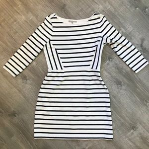 GAP Boat Neck Striped Dress
